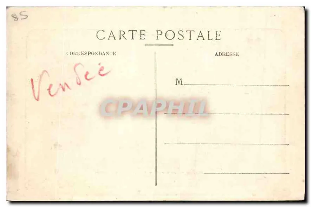 St-Laurent-sur-Père - Die Mühle von Bodet — Suisse Vendéenne, E.P. - 2029 - Rückseite