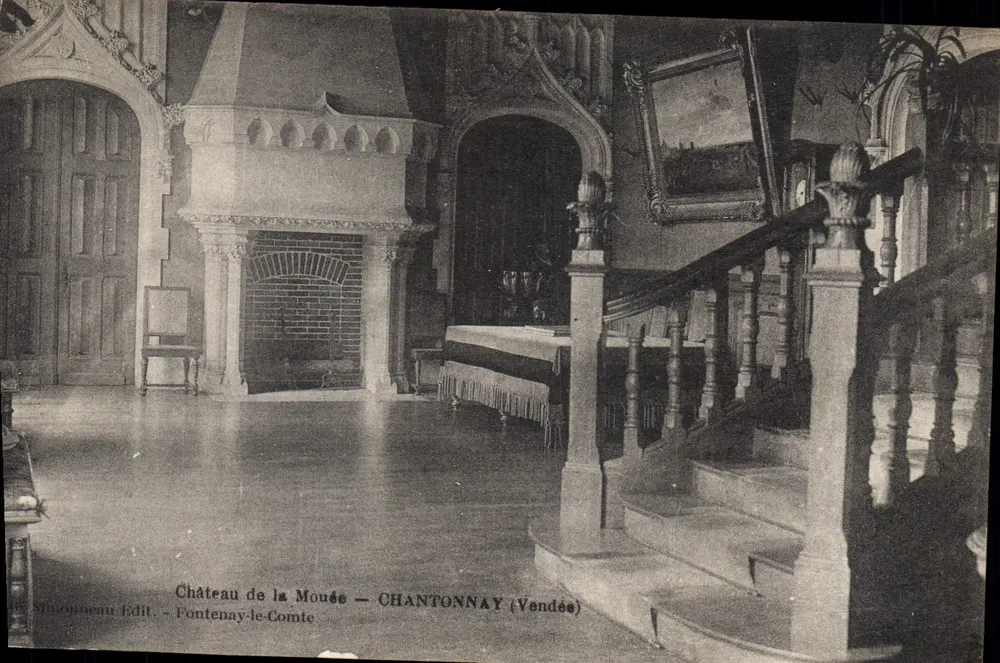 Zamek Moussé — Chantonnay (Vendée) — Wydawca: Shazonnement - Awers