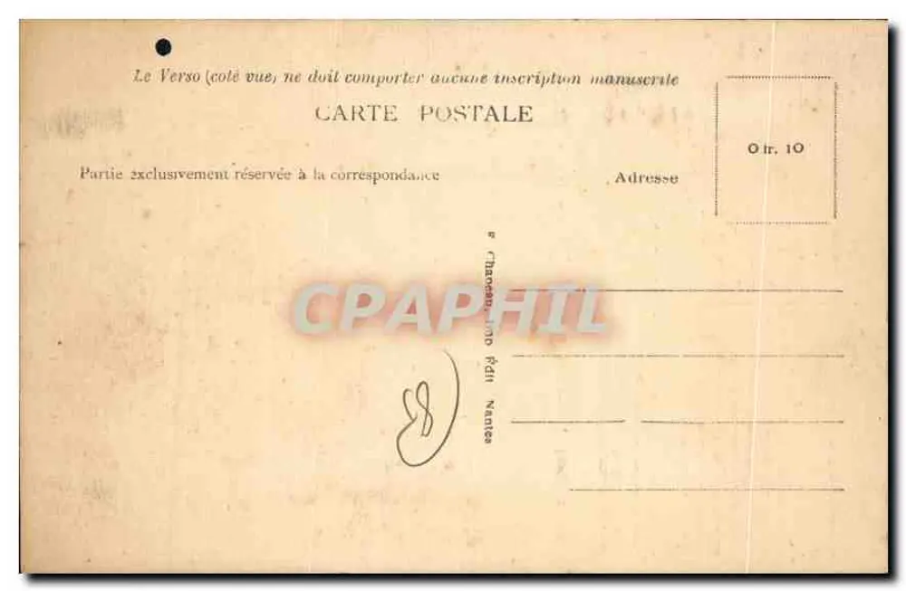 Mélay-Montaigu (Vendée) — Kapelle der Unbefleckten Empfängnis — Restauriert von M. dem Kanonikus P. de Suvrot im Jahr 1867 - Rückseite