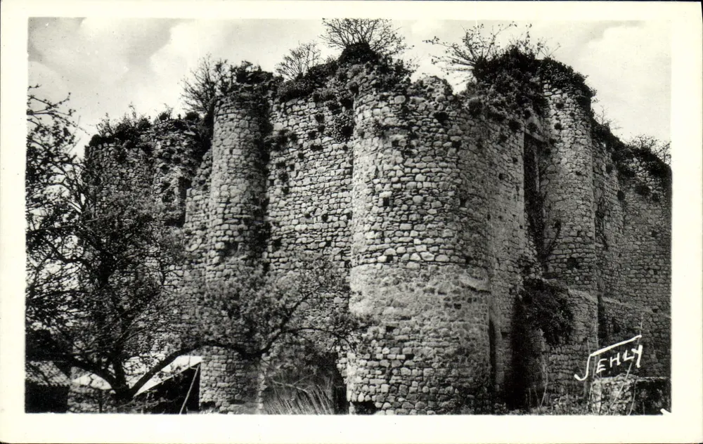 Kasteel Châteaumur (Vendée) — Het oude kasteel — Uitgaven Jehly-Poupin - Voorkant