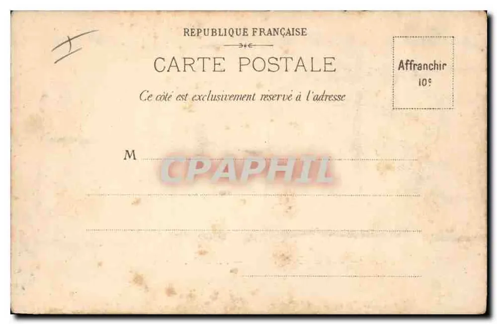 Hyères — Avenida dos Palmeiras — F.A & Cie. - Verso