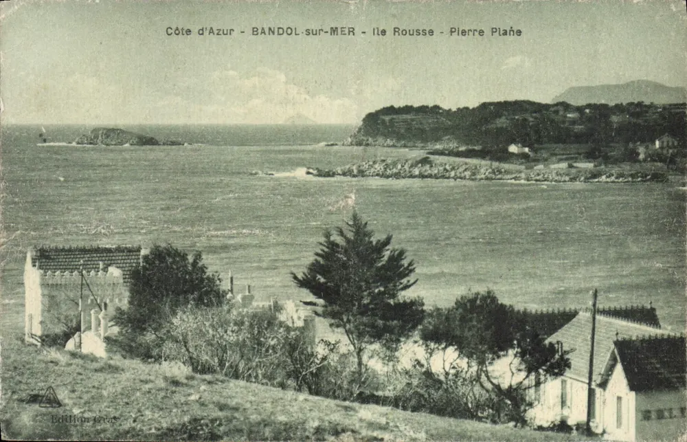 Côte d'Azur - Bandol-sur-Mer - Île Rousse - Pierre Plane - Vorderseite