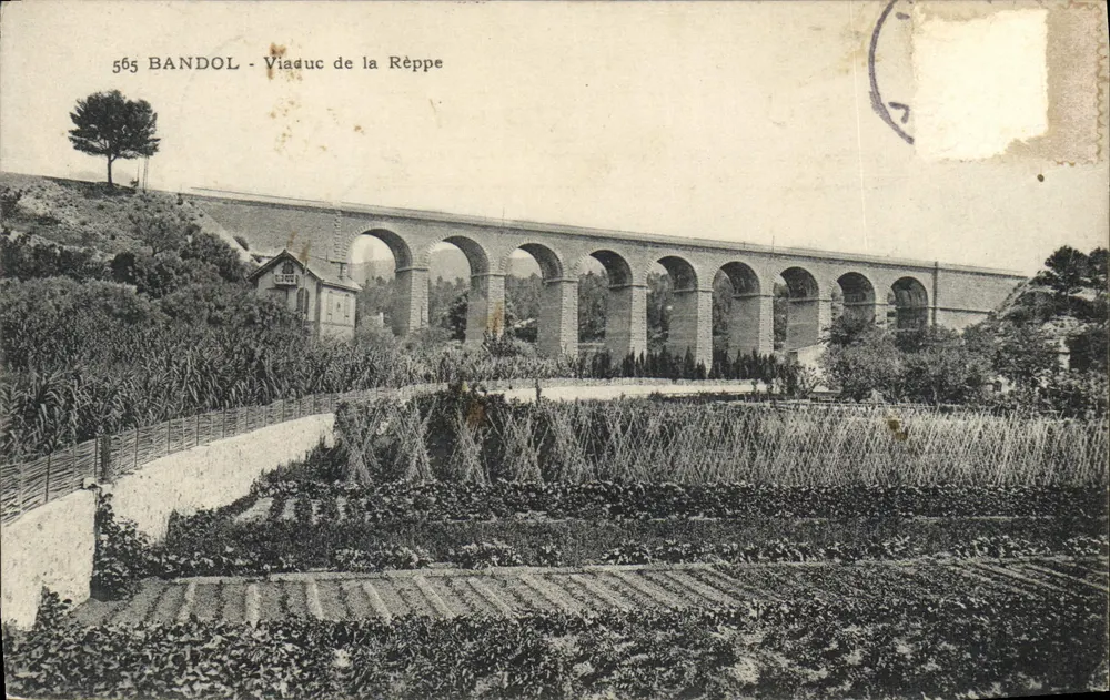 Bandol - Viaduc de la Réppe — editore sconosciuto, n° 565 - Recto
