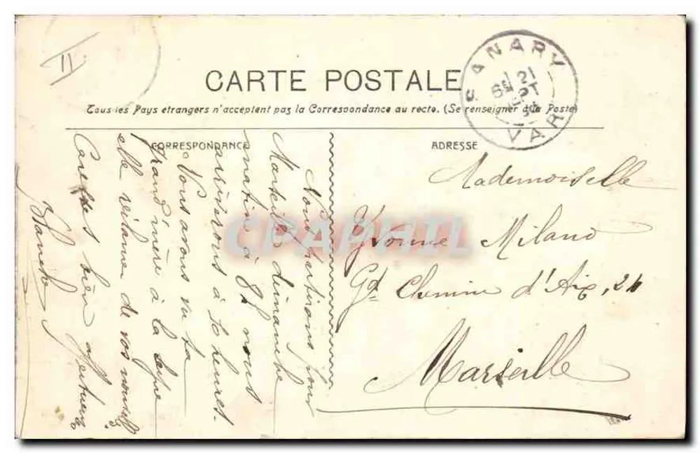 Bandol - Viaduc de la Réppe — editore sconosciuto, n° 565 - Verso