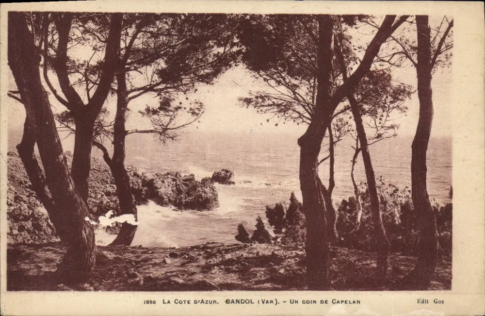 BANDOL (Var) — Ein Stück Capelan — Edit Gos - Vorderseite