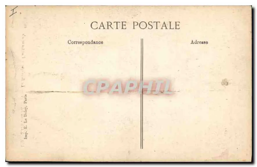 A Basílica — vista interior — Imp. E. Le Dolez, Paris - Verso