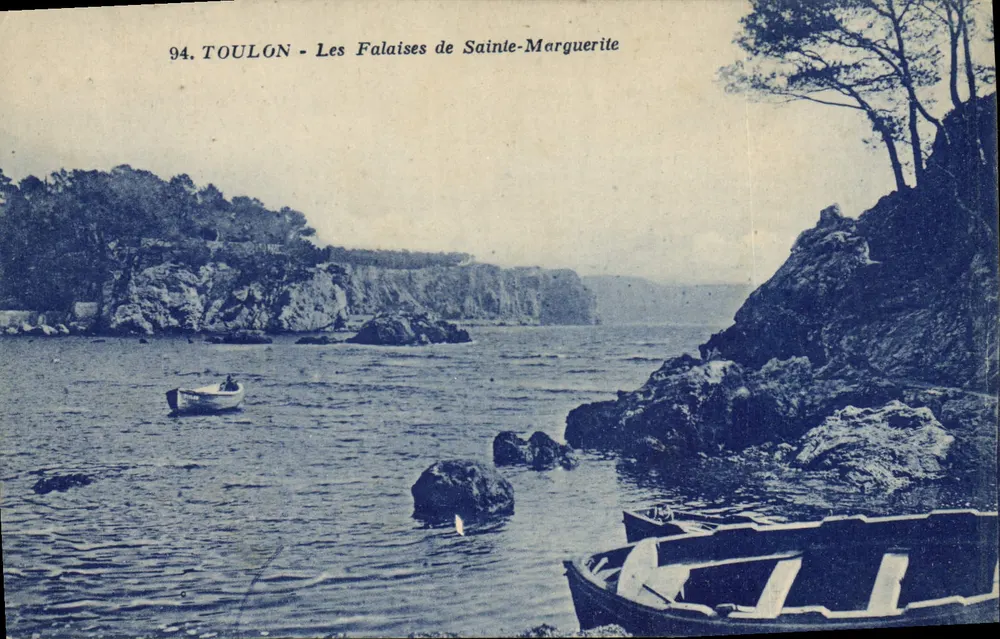 Toulon — Die Klippen von Sainte-Marguerite — Verlag G. Artaud, Nr. 94 - Vorderseite