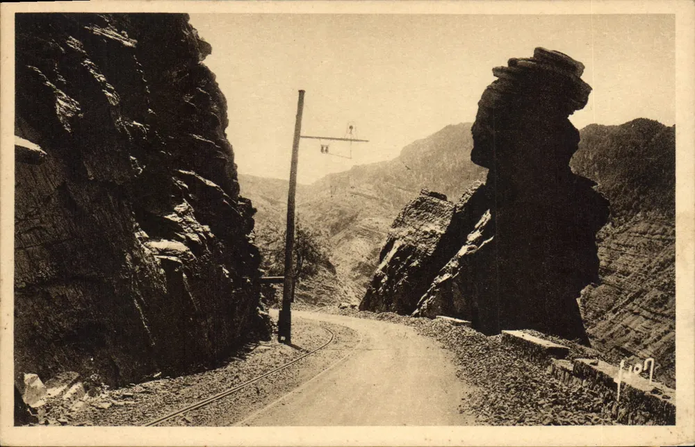 Gorges de Daluis (Alpes-Maritimes) — Eingang der Schluchten, La Gardienne — Les Éditions d'Art Nyon, Paris - Vorderseite