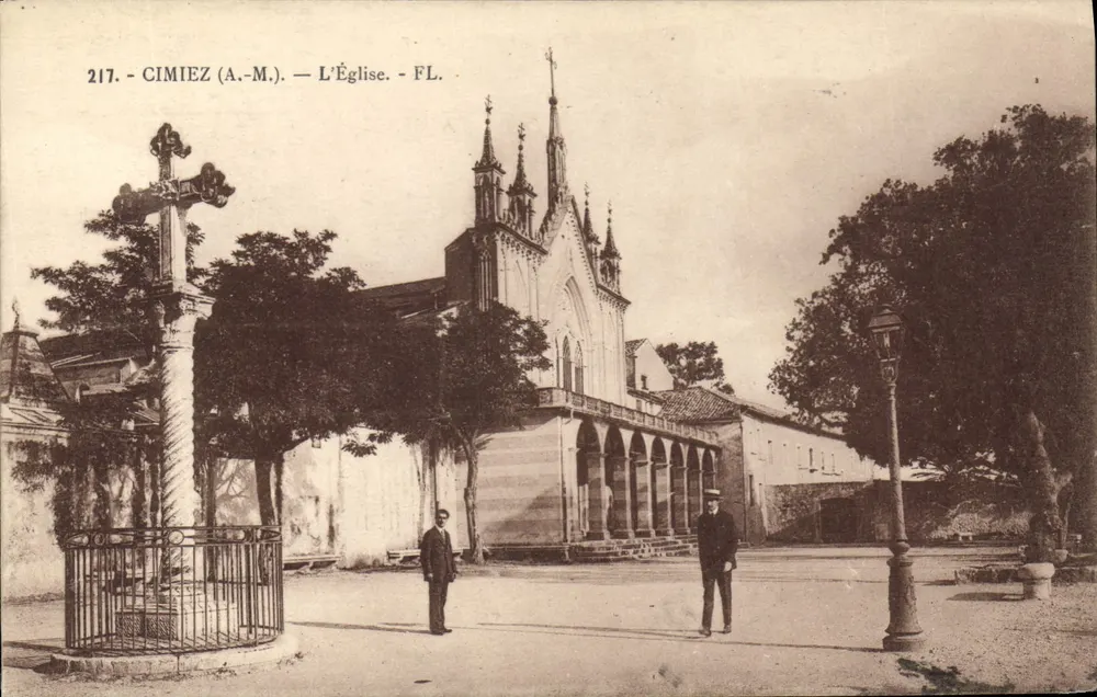 Cimiez (A.-M.) — A Igreja — FL. — N° 217 - Frente