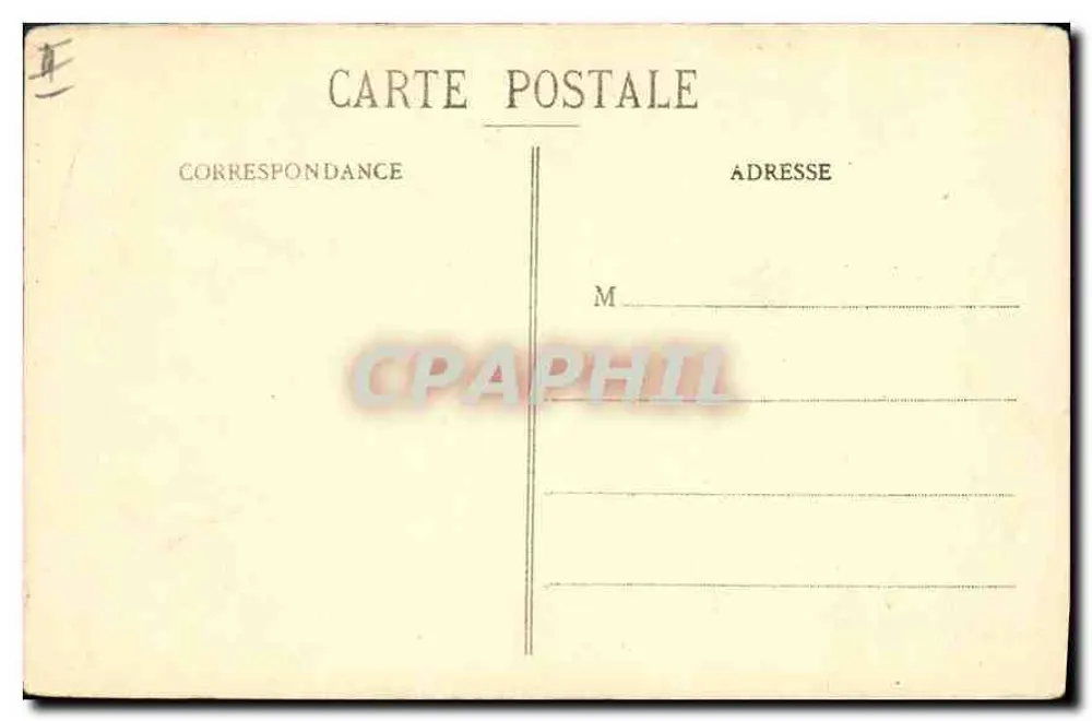 Marseille — Tipo de Arlésienne — EL, n°303 - Verso