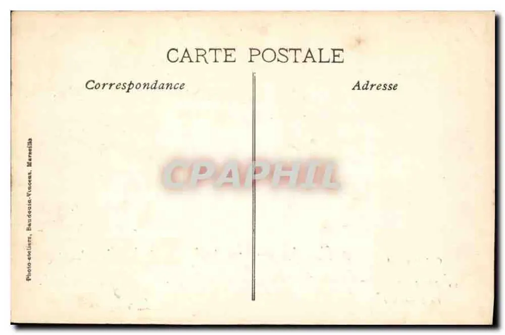 La Furandole — Dança provençal — Foto-editora Baudouin, Marselha, n°29 - Verso