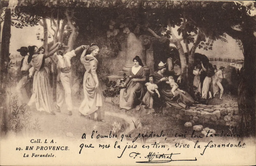 La Farandole — Provence — Coll. L.A. n°29 - Frente