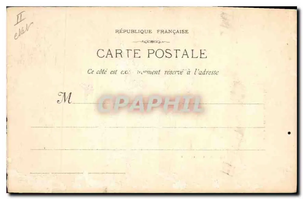 Femme en costume arlésien — scène de broderie — phot. Lacour, Marseille, n°19 - Verso