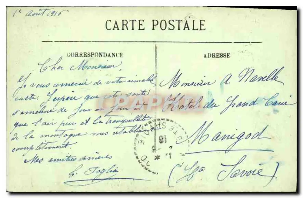 Na Provença — A Farandole — LL. - Verso