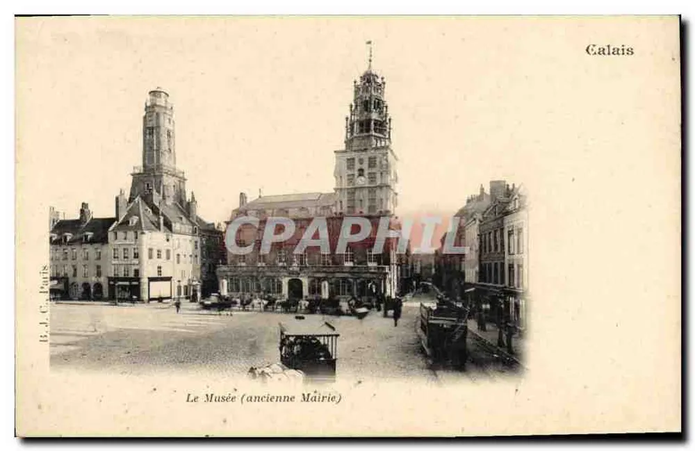 Calais — Muzeum (dawna rada miasta) — B.J.C. Paryż - Awers