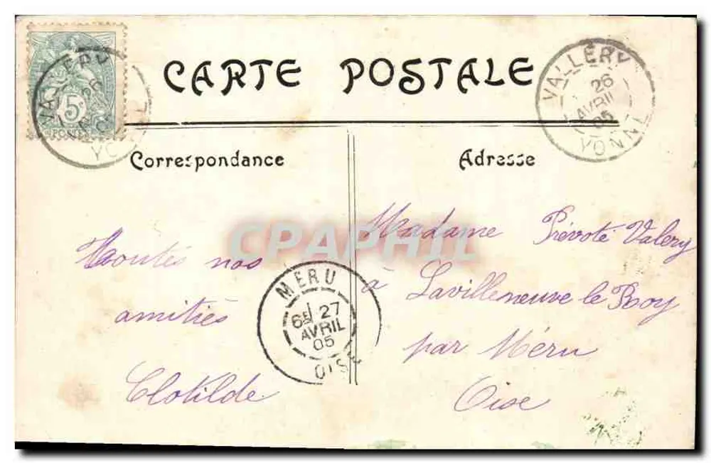 Roses — illustration avec poème — éditeur anonyme - Verso