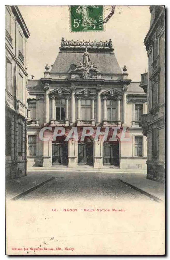 Nancy — Sala Victor Poibeh — Maison Les Magasins Réunis, editor Nancy - Frente