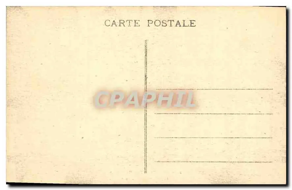 Fachada Leste do Calvaire — PLOUGASTEL-DAOULAS — Coleção Nacional - Verso