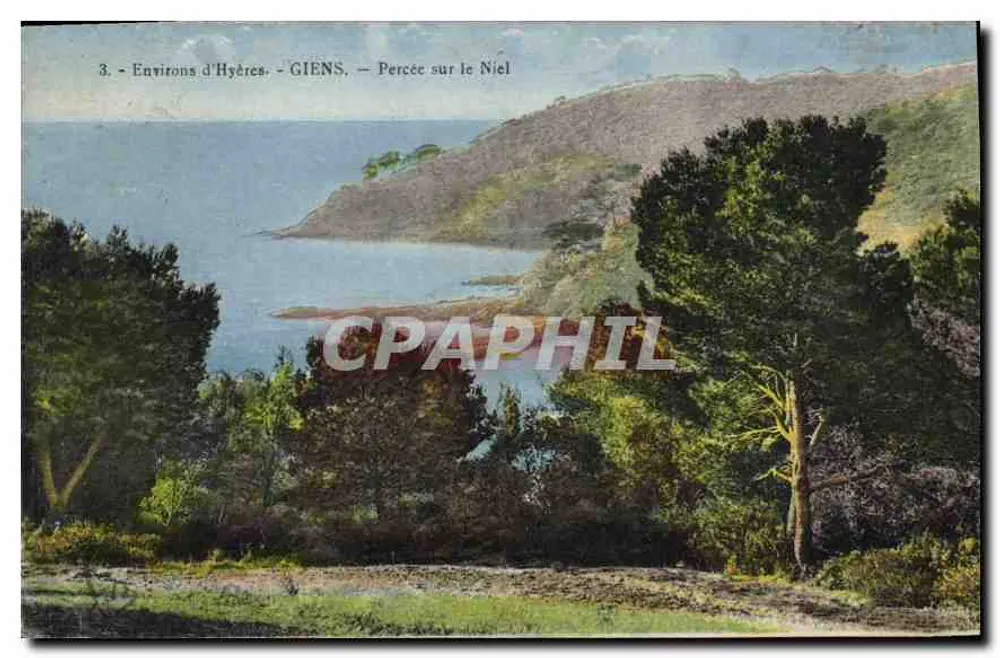 Intorno a Hyères - GIENS - Percorso verso il Niel - Recto