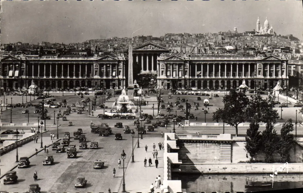 Parijs — Algemene uitzicht van de Place de la Concorde — Edities d'Arte Martel - Voorkant