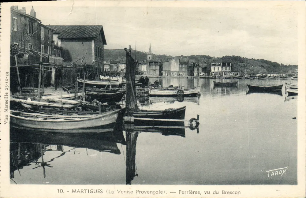 Martigues (La Venise Provençale) — Ferrières von Brescon aus gesehen — TARDY - Vorderseite