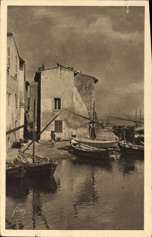 Les Martigues — Paisagens e Pedras da Provença — Edições d'Art Yvon - Frente