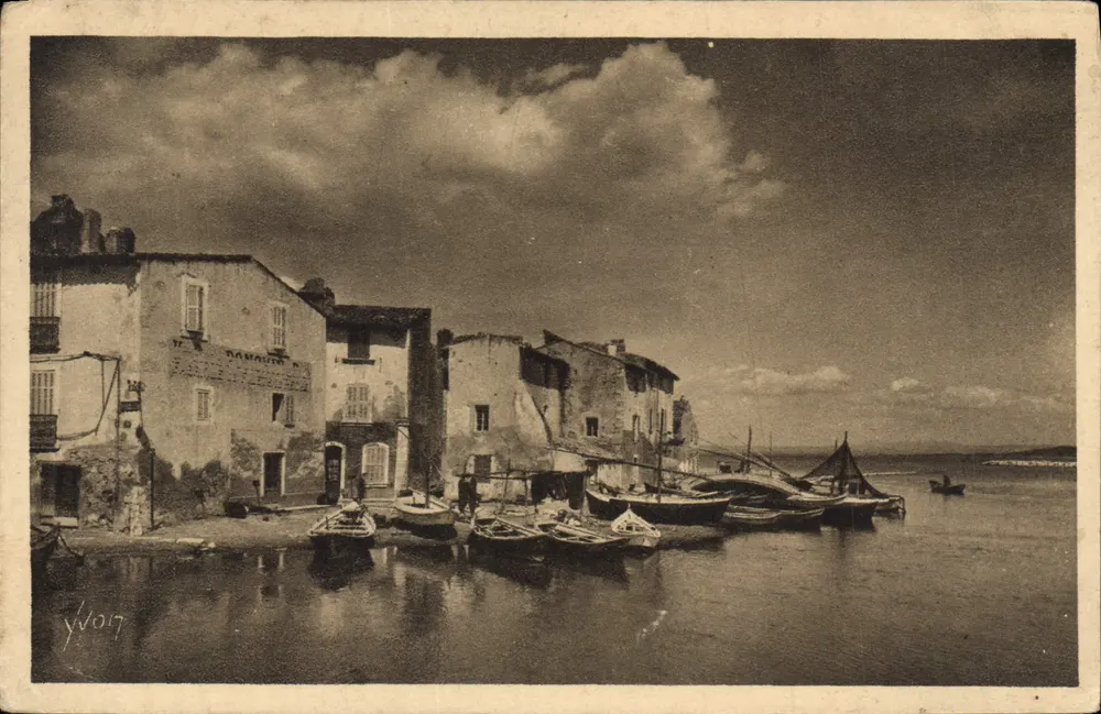 Les Martigues (B.-du-R.) — Der Eingang zum Hafen der Fischer — Les Éditions d'Art Yvon, Paris - Vorderseite