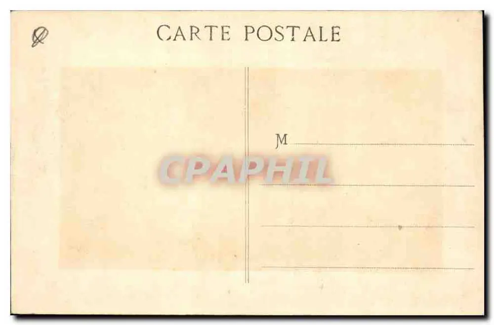 Aix-en-Provence — Die monumentale Fontäne — Sammlung Jaussaud, Aix - Rückseite