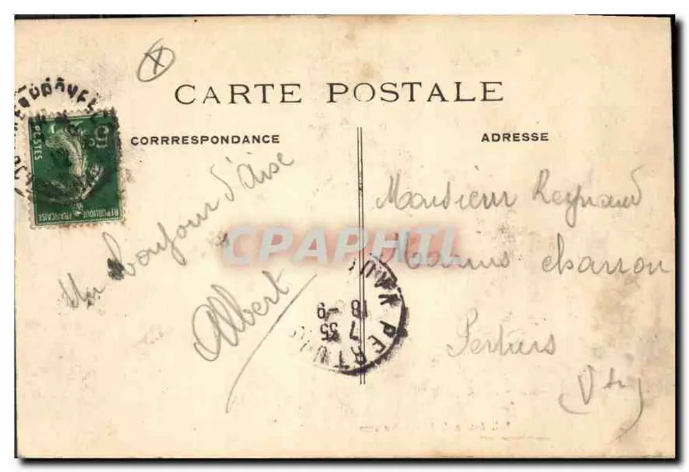 Aix-en-Provence — Die Große Fontaine — Goll Jaussaud, n°120 - Rückseite