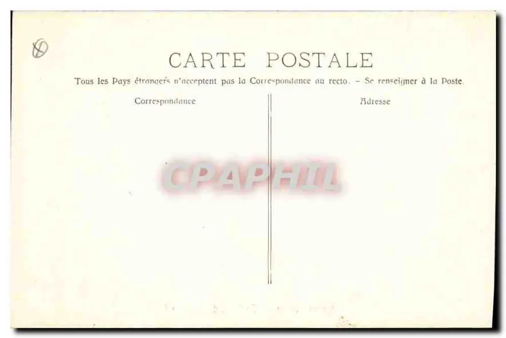 Aix-en-Provence - Fontäne der Rotonde — Sammlung C. M. - Rückseite