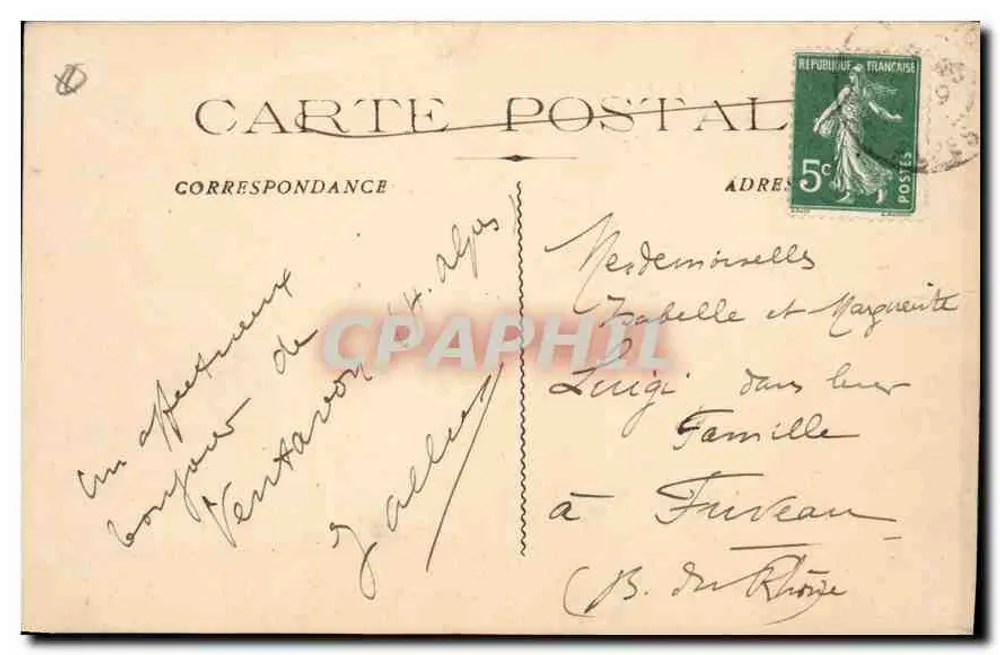 AIX-en-PROVENCE - Die Grande Fontaine — J. B. Bouis, Verlag - Rückseite
