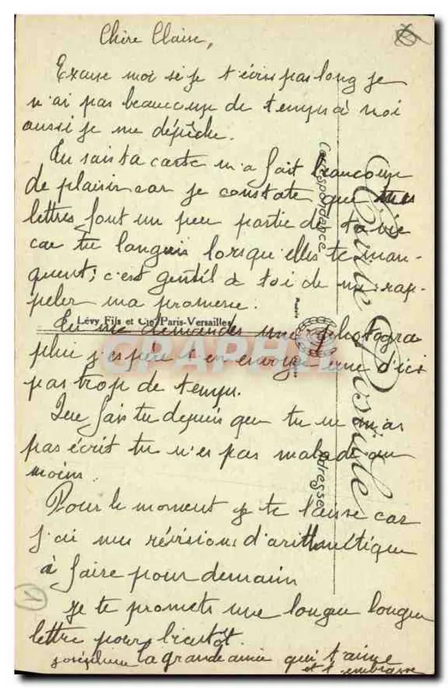 Aix-en-Provence — Saída do Cours Mirabeau — Tavelle, Editor - Verso