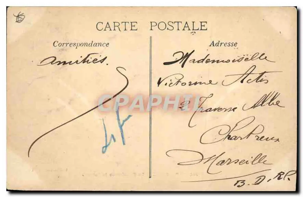 Aix-en-Provence — La Fontaine de la Rotonde — Collection C.M. - Rückseite