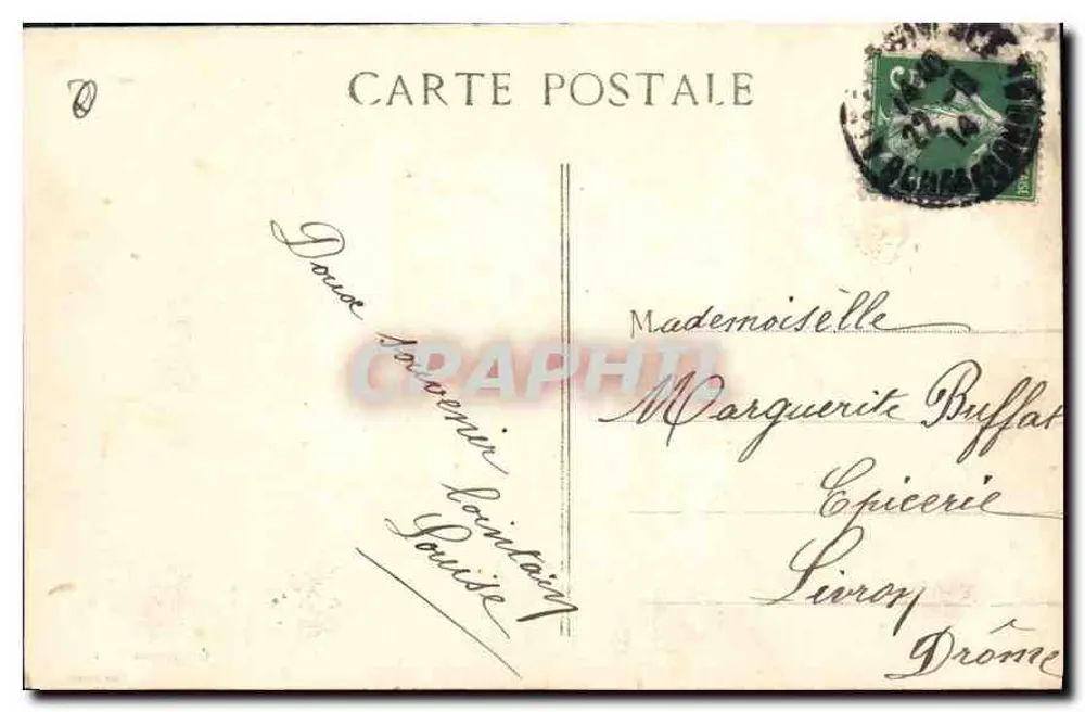 Aix-en-Provence — Die Grande Fontaine — Verleger: L. Leirao, Nr. 17 - Rückseite