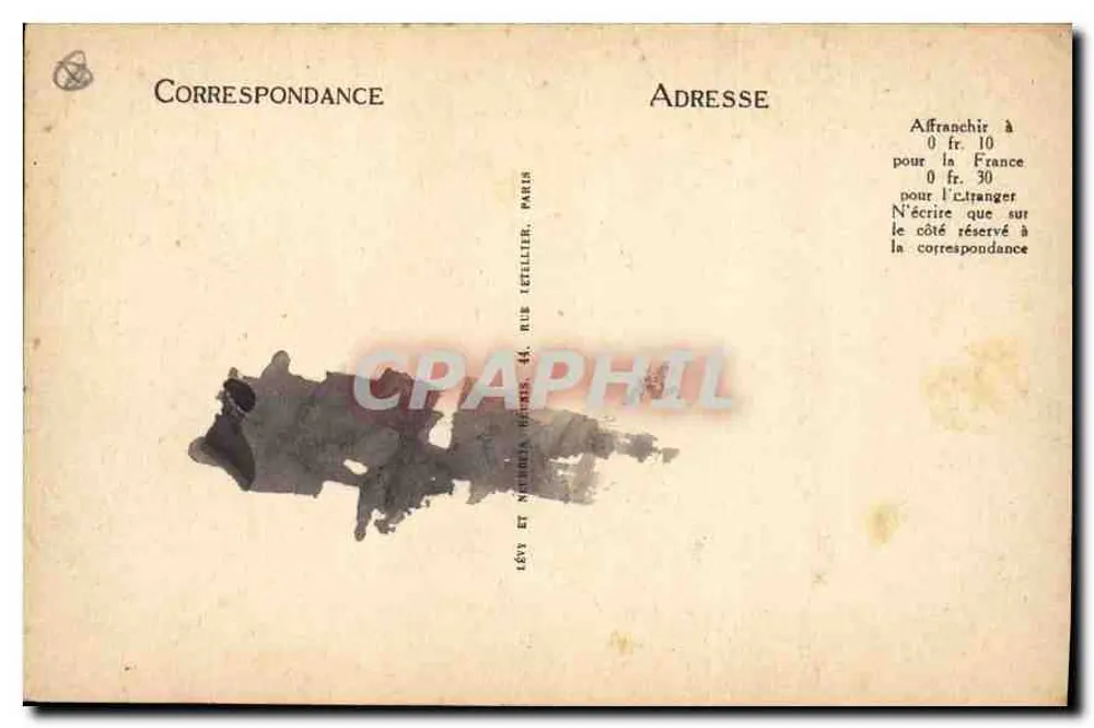 Aix-en-Provence — Monumentale Fontäne — LL - Rückseite