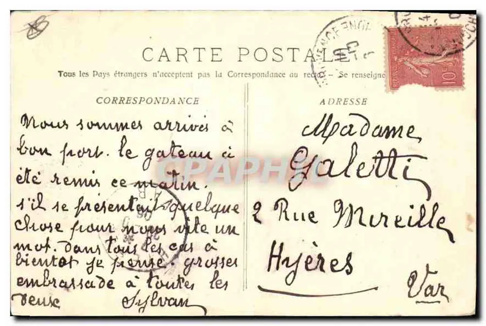 Aix-en-Provence — Fontaine Monumental — Coleção Jaussaud - n°120 - Verso