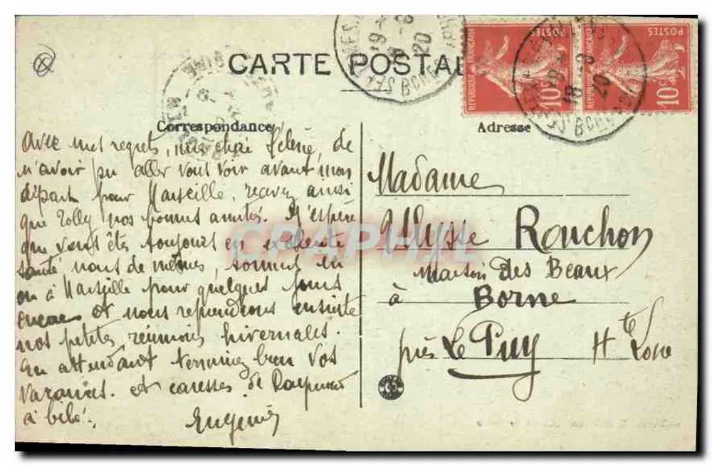 AIX-EN-PROVENCE — Fontaine de la Rotonde — Collection C. Martinet - Rückseite