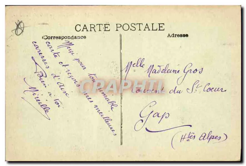 AIX-EN-PROVENCE — Die Grande Fontaine — Ausgabe L.-B. Bouis Aix - Rückseite