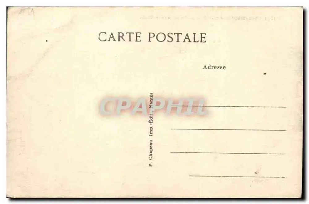 Le Pouliguen (Loire-Inf.) — La Plage vers la Baule — F. Chapeau, Nantes, n°173 - Rückseite