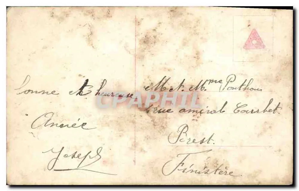 Família — Ano Novo — Editor: Postes, n° 1 - Verso