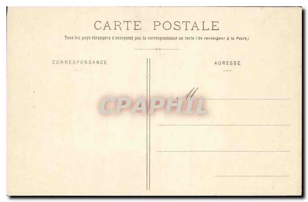 Castelo de La Roche Poucald — Escada de honra — A. Dury & J. Jacové - Verso