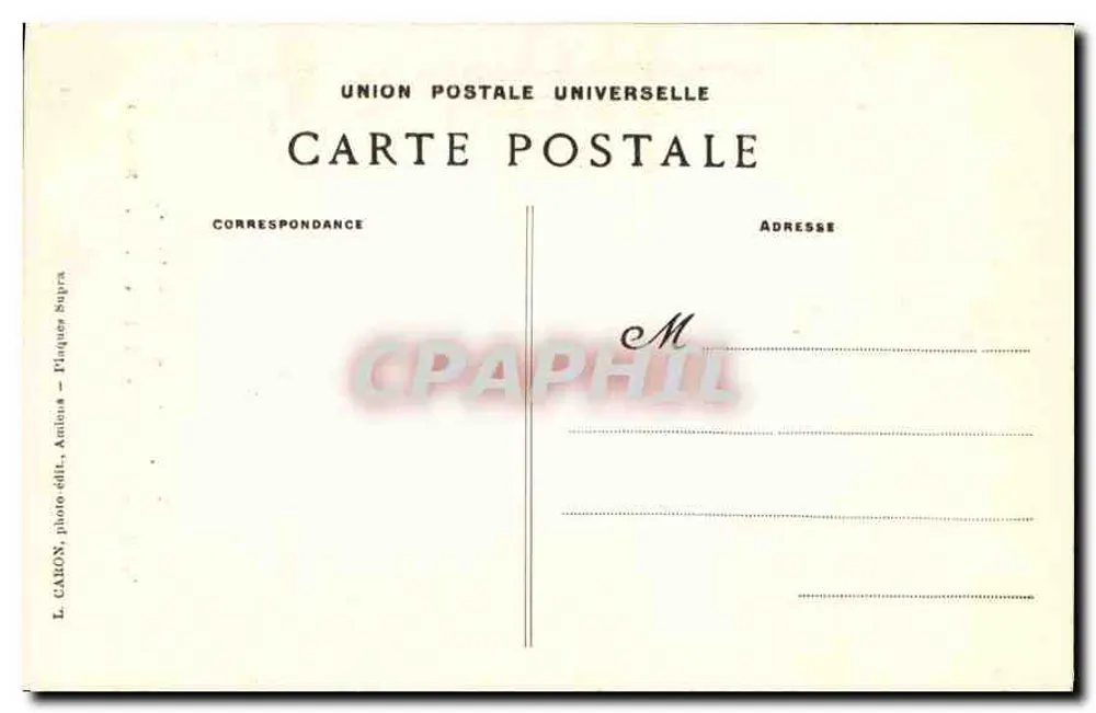 Amiens — Catedral — A Criança que Chora, obra-prima de Blasset — L.C. - Verso