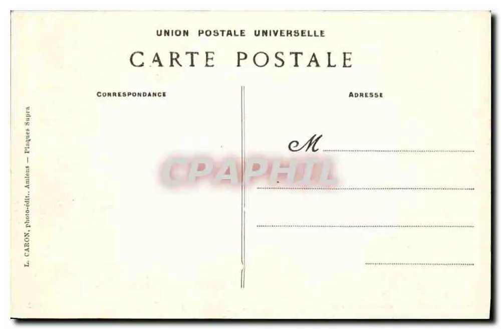 Amiens - Catedral - Lado das Stalles — L. C. n°174 - Verso