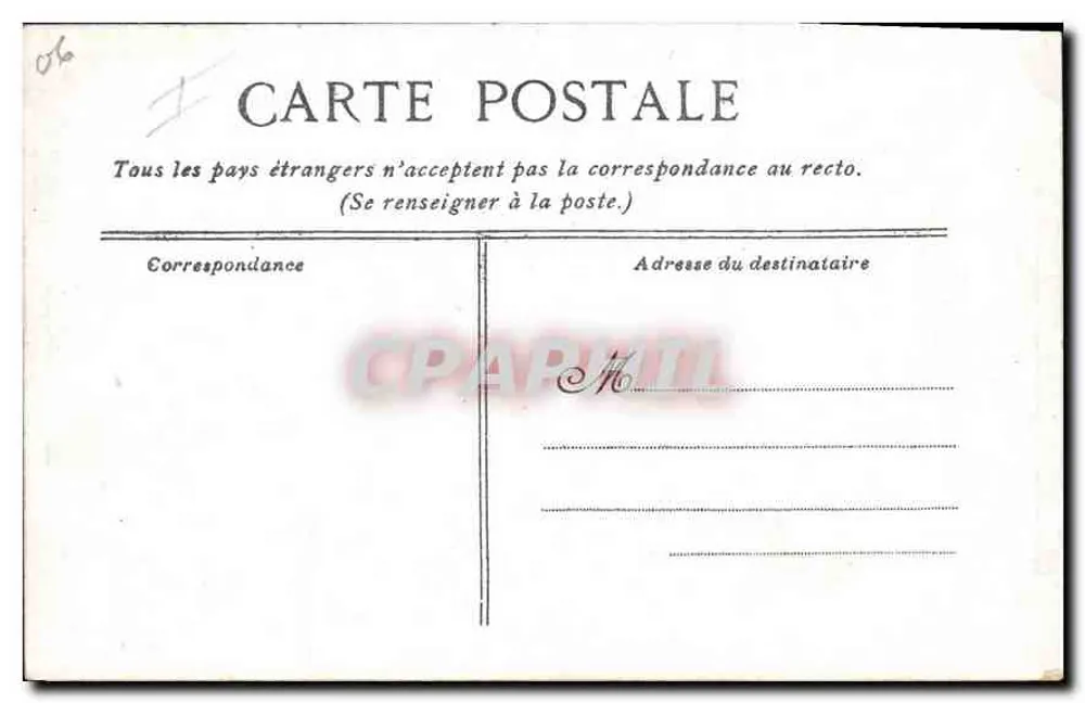 Corniche de l'Esterel — vista panorâmica — editor não identificado, n°6 - Verso