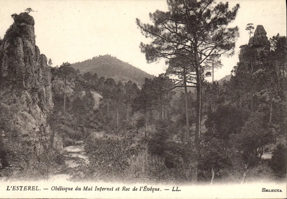 L'ESTEREL — Obélisque do Mal Infernet e Roc do Bispo — LL. — Selecta - Frente