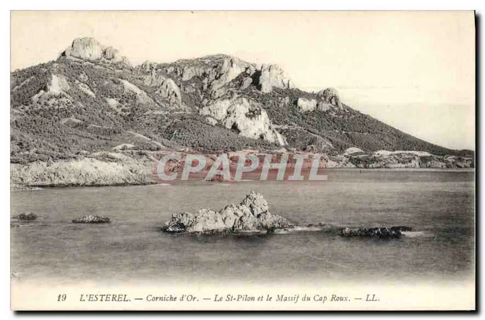L'ESTEREL — Corniche d'Or — Le St-Pilon et le Massif du Cap Roux — LL. - Vorderseite