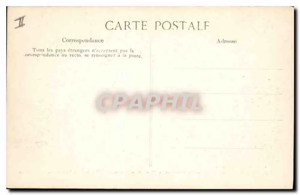 Corniche de l'Estérel — La Pointe und der Leuchtturm von Beaumette — Im Hintergrund der Sémaphore du Dramon — A. Bandiéri, St-Raphaël - Rückseite