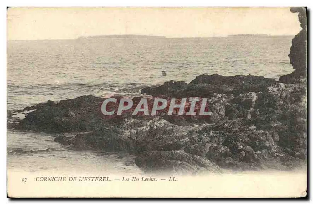 Corniche do Esterel — Ilhas Lerins — LL. — n°97 - Frente