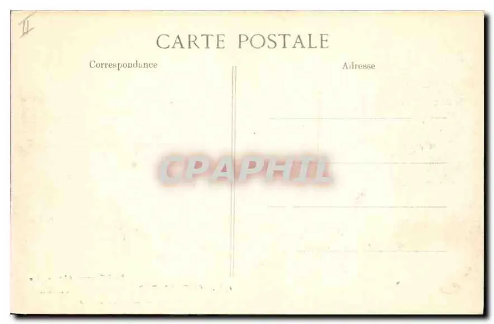 Massif de l'Esterel — Chemin de la Sainte-Baume — Paul Vasseur, Verlag, Nice - Rückseite