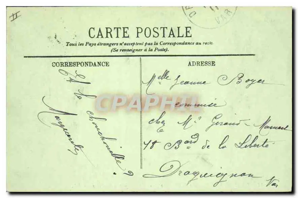 L'ESTEREL — Corniche d'Or, Roc St-Barthélémy e o St-Pilon — LL. n°11 - Verso